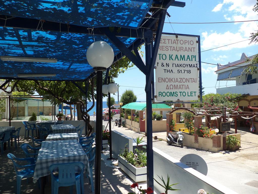 To Kamari Apartment Paralia Agias Foteinis ภายนอก รูปภาพ
