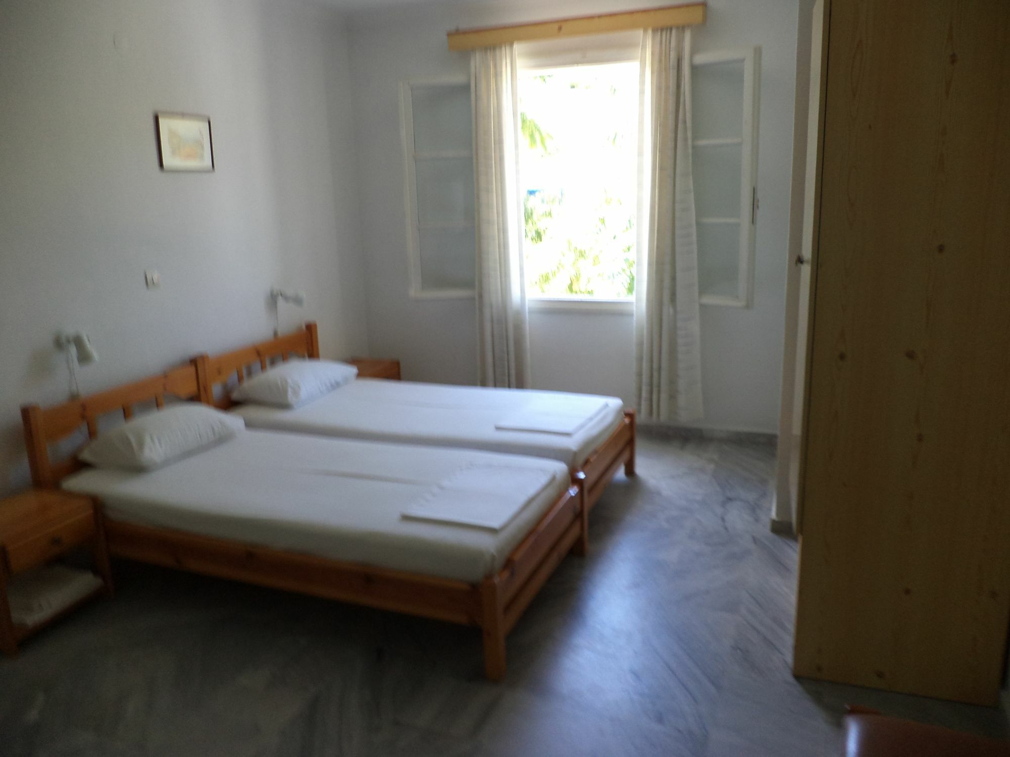 To Kamari Apartment Paralia Agias Foteinis ภายนอก รูปภาพ