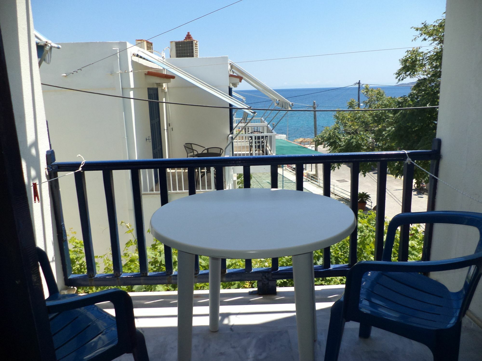 To Kamari Apartment Paralia Agias Foteinis ภายนอก รูปภาพ